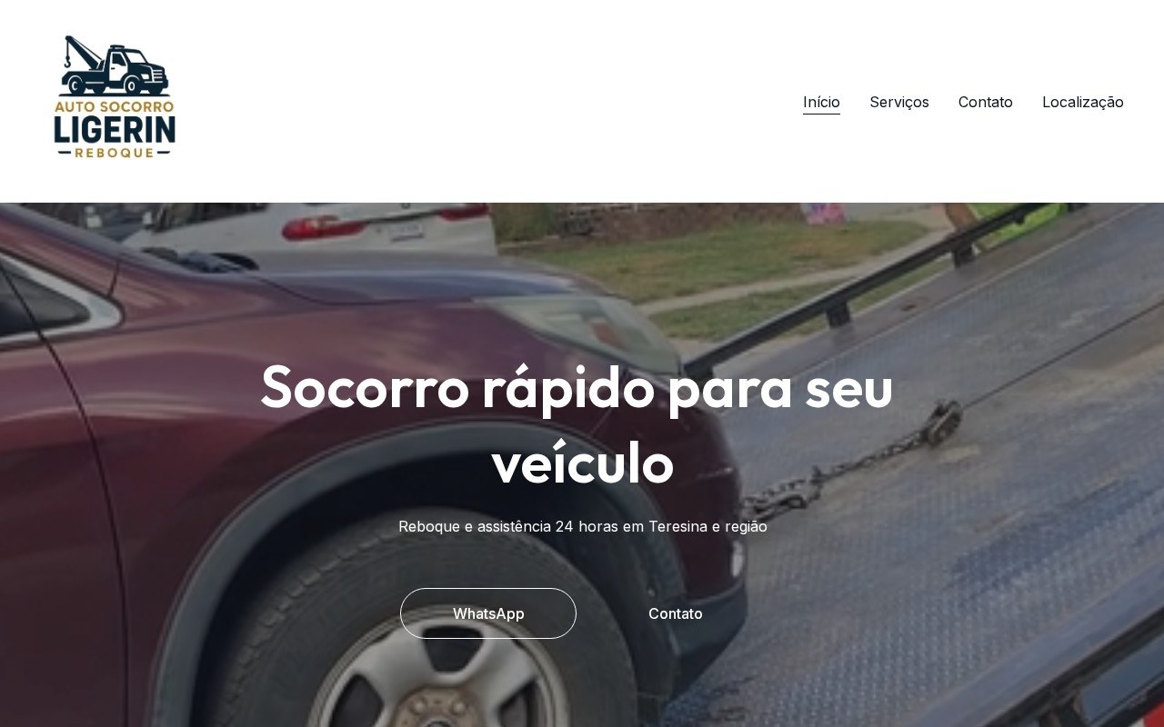 Preview do site Reboque Ligerin — projeto entregue pela AtivaSite