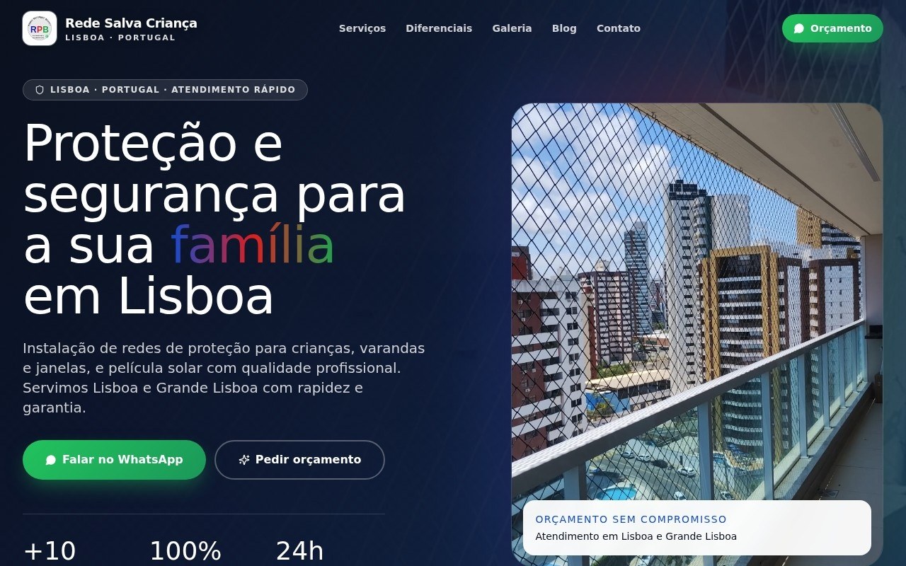 Preview do site Rede Portugal — projeto entregue pela AtivaSite